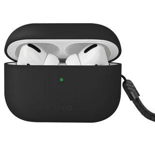 Чехол Uniq Lino Liquid silicone для AirPods Pro 2, серый (AIRPODSPRO2-LINOGRY)