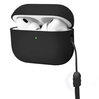 Чехол Uniq Lino Liquid silicone для AirPods Pro 2, серый (AIRPODSPRO2-LINOGRY)