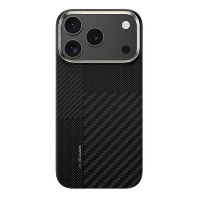 Чехол Benks Montage ArmorAir Case built with Kevlar для iPhone 17 Pro 6.3" (C.K.FL.AP.BK.MB69) черный (600D+1500D)