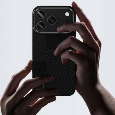 Чехол Benks Montage ArmorAir Case built with Kevlar для iPhone 17 Pro 6.3" (C.K.FL.AP.BK.MB69) черный (600D+1500D)