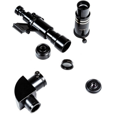 Телескоп Praktica Junior 50/600AZ с линзой Барлоу и лунным фильтром (91150600) черный