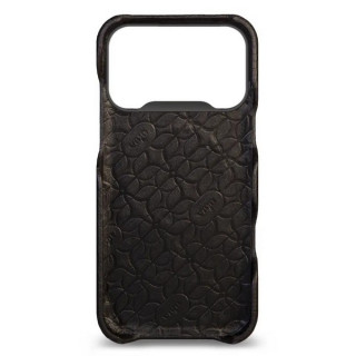 Чехол-накладка из кожи Vaja Grip для iPhone 17 Pro 6.3" V-Mag Floater Black