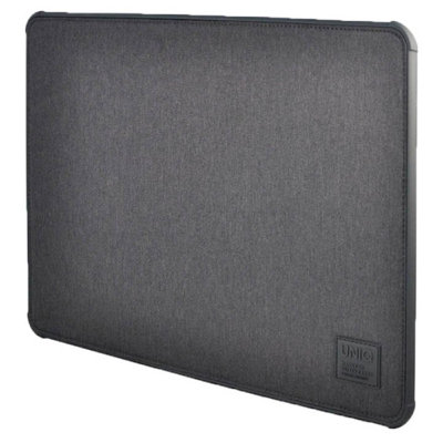 Чехол Uniq DFender Sleeve Kanvas (DFENDER(13MBP)-BLACK) для MacBook Air 13" (2018-2020)/Pro 13" (2016-2020), черный 