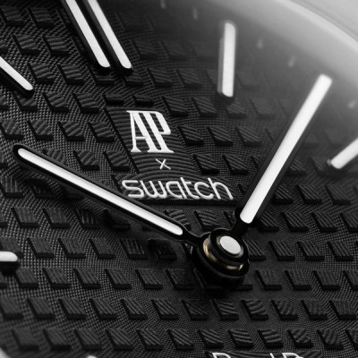 Карманные часы Audemars Piguet x Swatch Royal Pop (Ocho Negro)