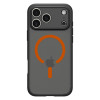 Чехол Spigen Ultra Hybrid MagFit для iPhone 17 Pro Max (ACS10482) Frost Black Orange