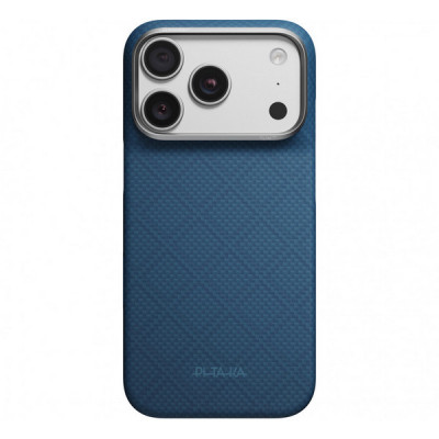 Чехол Pitaka Argyle Edge Case для iPhone 18 Pro / 17 Pro (KI1816P) Abyss Blue