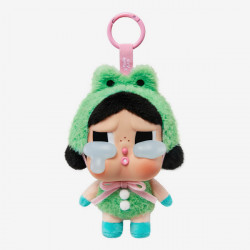 ​Коллекционная фигурка POPMART CRYBABY Crying Again Series-Vinyl Face Plush (What a Frog)
