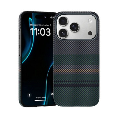 Чехол Benks Aurora ArmorAir Case built with Kevlar для iPhone 17 Pro 6.3" (C.K.FL.AP.SR.0069) арктическое небо