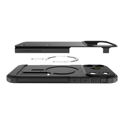 Чехол Spigen Tough Armor T (MagFit) для iPhone 17 Pro (ACS10361) Black