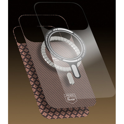 Чехол Benks ArmorGrid ArmorAir Case built with Kevlar для iPhone Air 6.5" (C.K.FL.AP.GD.A068) Amber Gold