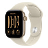 Apple Watch Series 12, 42 mm, Light Gold Aluminum, Sand Sport Band