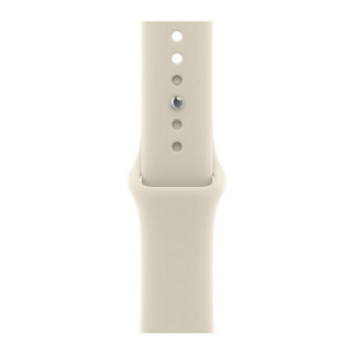 Apple Watch Series 12, 42 mm, Light Gold Aluminum, Sand Sport Band