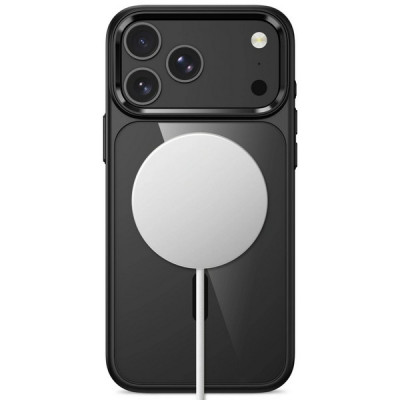 Чехол Tech-Protect Magmat CC MagFit для iPhone 18 Pro / 17 Pro (Black/Clear)