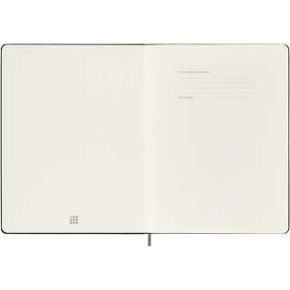 Блокнот Moleskine Smart Notebook, 190mm x 250mm XL, на подкладке черный