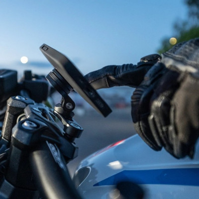 Крепление на вынос руля мотоцикла SP Connect SPC+ Bar Clamp Mount Pro