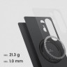 Чехол Pitaka Ultra-Slim Case для Samsung Galaxy S25+ Black/Grey Twill (KS2501S)