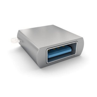 Адаптер Satechi Aluminum USB-C - USB-A 3.0 (ST-TCUAM) Space Gray