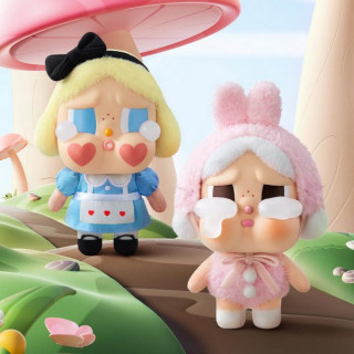 ​Коллекционная фигурка POPMART CRYBABY Crying Again Series-Vinyl Face Plush (I'll Give You All My Love)