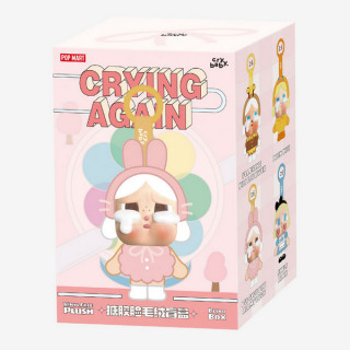 ​Коллекционная фигурка POPMART CRYBABY Crying Again Series-Vinyl Face Plush (I'll Give You All My Love)