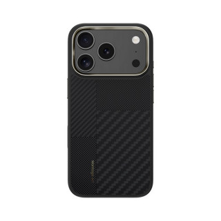 Чехол Benks Montage ArmorPro Case built with Kevlar для iPhone 17 Pro 6.3" (C.K.FL.AP.BK.MA69) черный кевлар