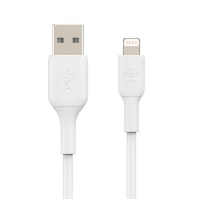 Кабель Belkin BoostCharge Lightning - USB-A 1 м (CAA001BT1MWH) White
