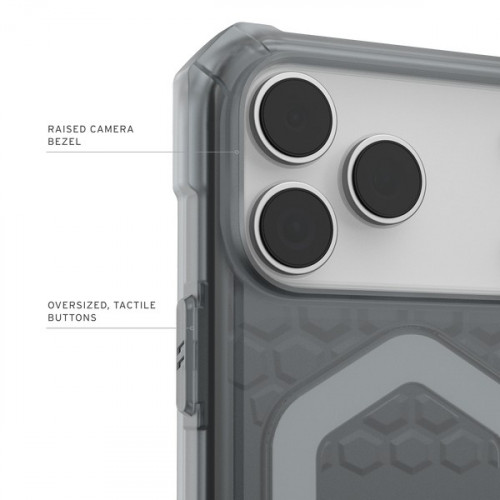 Чехол UAG Essential Armor Magfit для iPhone 17 Pro Max 6.9" (114541113131) Ash