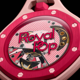 Карманные часы Audemars Piguet x Swatch Royal Pop (Otto Rosso)