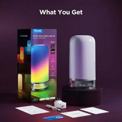 Светодиодная настольная лампа Govee RGBICWW Smart Table Lamp 2S (H8022CD1)
