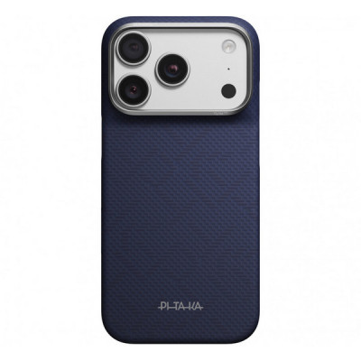 Чехол Pitaka Weaving Edge Case для iPhone 18 Pro / 17 Pro (KI1821P) Sapphire Blue