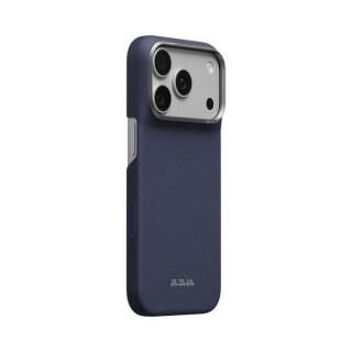 Чехол Pitaka Weaving Edge Case для iPhone 18 Pro / 17 Pro (KI1821P) Sapphire Blue
