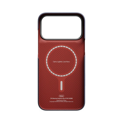 Чехол Pitaka Weaving Edge Case для iPhone 18 Pro / 17 Pro (KI1821P) Sapphire Blue