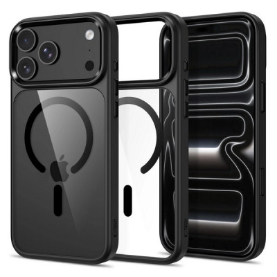 Чехол Tech-Protect Magmat CC MagFit для iPhone 18 Pro Max / 17 Pro Max (Black/Clear)