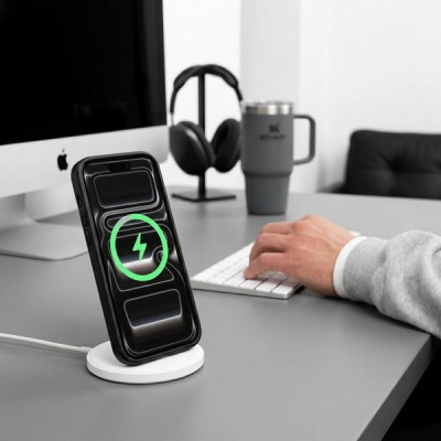 Чехол Tech-Protect Magmat CC MagFit для iPhone 18 Pro Max / 17 Pro Max (Black/Clear)