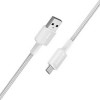 Кабель Anker 322 USB-A to USB-C 0.9 м (A81H5H21) White/Белый