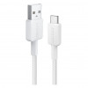 Кабель Anker 322 USB-A to USB-C 0.9 м (A81H5H21) White/Белый