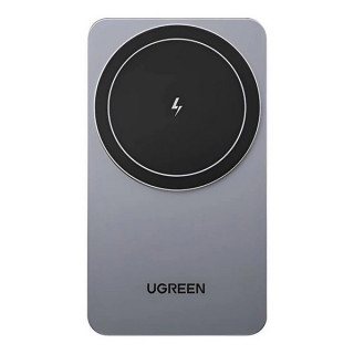 Беспроводное зарядное устройство Ugreen W528 2-in-1 7.5W с кабелем USB-C-USB-C (45056) серый