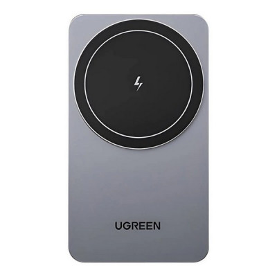 Беспроводное зарядное устройство Ugreen W528 2-in-1 7.5W с кабелем USB-C-USB-C (45056) серый