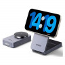 Беспроводное зарядное устройство Ugreen W528 2-in-1 7.5W с кабелем USB-C-USB-C (45056) серый