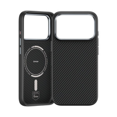Чехол Benks ArmorPro Case built with Kevlar 600D для iPhone 17 Pro 6.3" (C.K.FL.AP.BK.A069) черный (Black)
