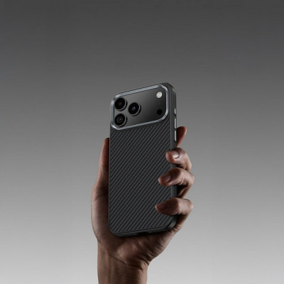 Чехол Benks ArmorPro Case built with Kevlar 600D для iPhone 17 Pro 6.3" (C.K.FL.AP.BK.A069) черный (Black)
