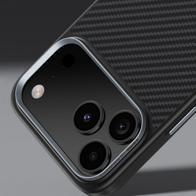 Чехол Benks ArmorPro Case built with Kevlar 600D для iPhone 17 Pro 6.3" (C.K.FL.AP.BK.A069) черный (Black)