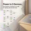 Сетевое зарядное устройство Belkin 3-Port 70W GaN Wall Charger (WCH018hqWH) White