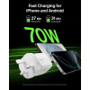 Сетевое зарядное устройство Belkin 3-Port 70W GaN Wall Charger (WCH018hqWH) White