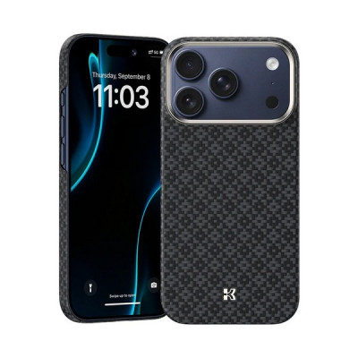 Чехол Benks ArmorGrid ArmorAir Case built with Kevlar для iPhone 17 Pro 6.3" (C.K.FL.AP.BK.B069) Obsidian Black