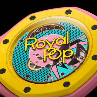Карманные часы Audemars Piguet x Swatch Royal Pop (OTG Roz)
