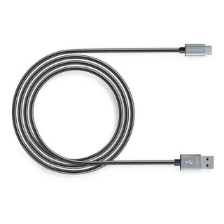 Кабель RAVpower (RP-TPC005) Carbon C Type-C to USB 1.8 м, черный