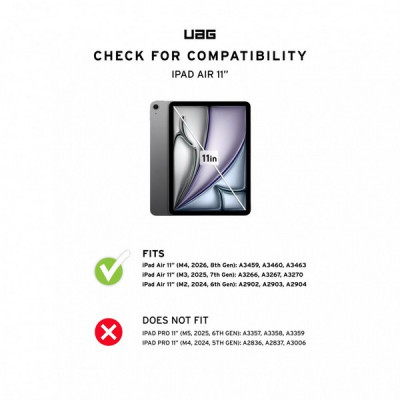 Чехол UAG Metropolis SE для iPad Air 11" (2026) (124473117272) Olive