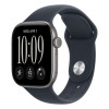 Apple Watch Series 12, 42 mm, Space Gray Aluminum, Navy Blue Sport Band