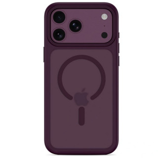 Чехол Tech-Protect Magmat CC MagFit для iPhone 18 Pro Max / 17 Pro Max (Matte Dark Cherry)
