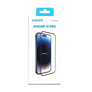 Защитное стекло Anker Screen Printing High-Definition Mobile Phone Tempered для iPhone 15 Pro (A72C9H01.NC)